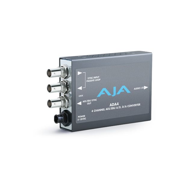 AJA ADA4 signal converter Grey, Stainless steel