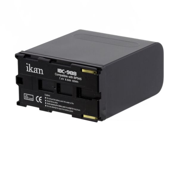 ikan IBC-988 Batteria per fotocamera/videocamera Ioni di Litio 8800 mAh