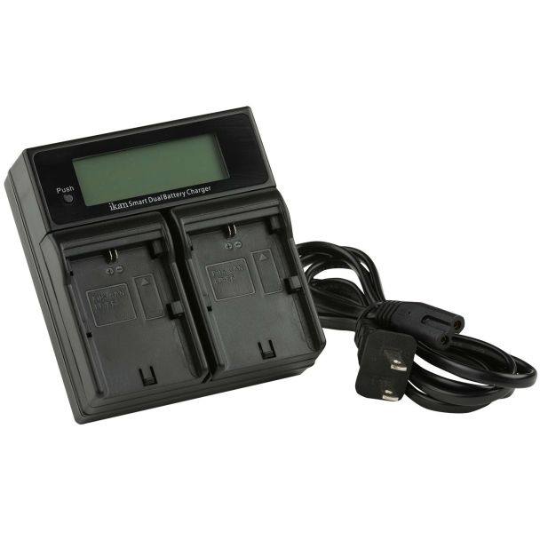 ikan ICH-KDUAL-E6 battery charger Digital camera battery AC