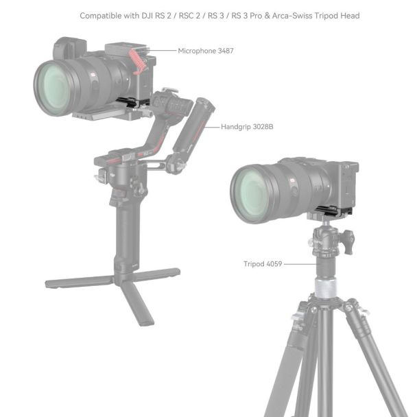 SmallRig 4338 accessorio per la montatura delle macchine fotografiche Piastra di montaggio
