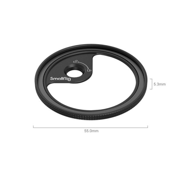 SmallRig 3840 ricambio per cellulare Adattatore per anelli filtranti Nero