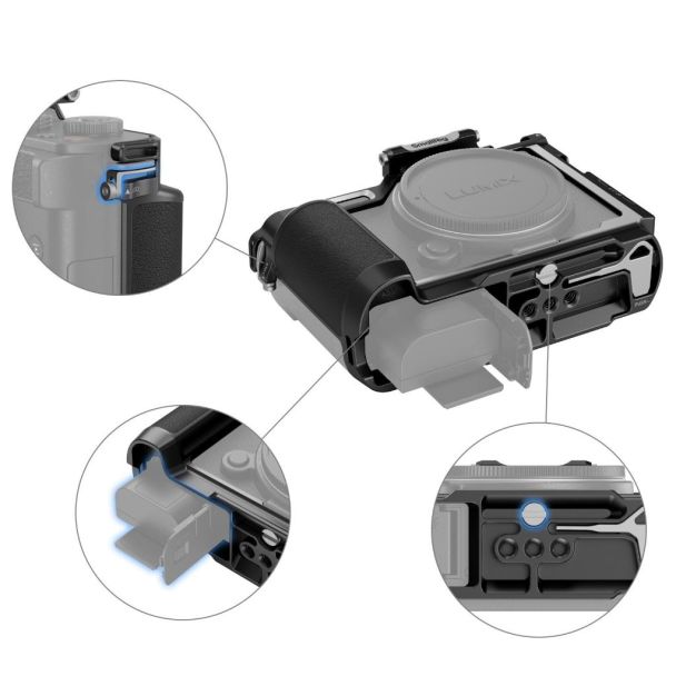 SmallRig 4515 custodia per macchine fotografiche 1/4" Nero