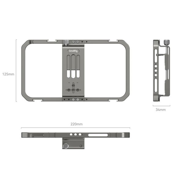 SmallRig 2791B custodia per macchine fotografiche Nero