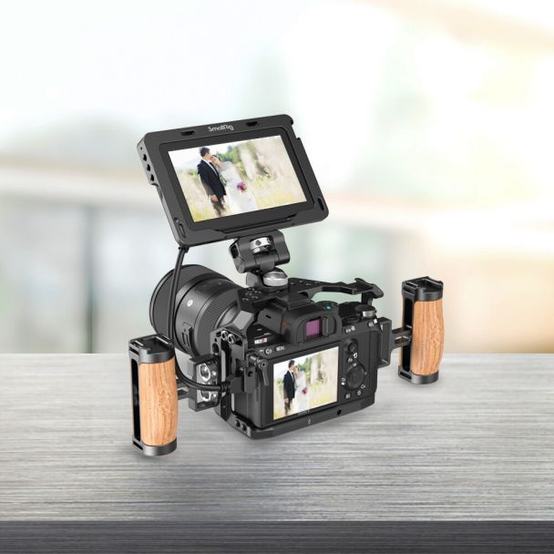 SmallRig 2087D custodia per macchine fotografiche 1/4, 3/8" Nero