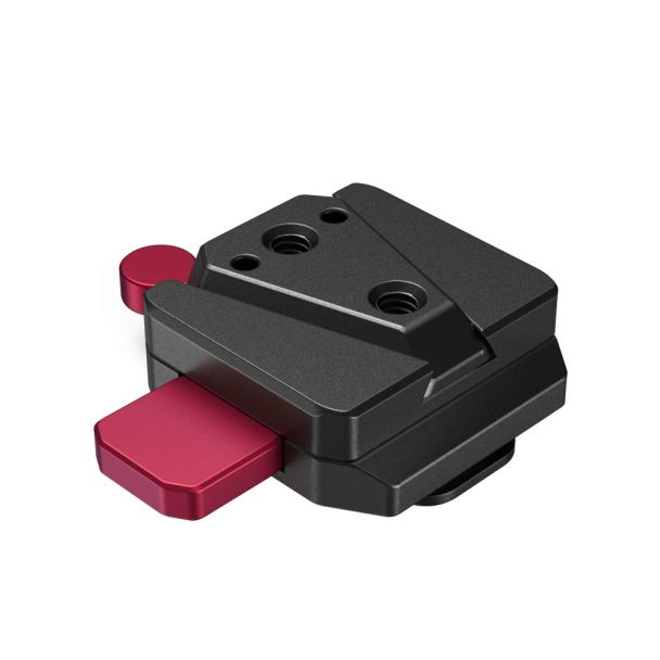 SmallRig 4189 accessorio per stabilizzatori video Piastra di montaggio Bordeaux, Rosso Alluminio, Acciaio inox 1 pz DJI RS 3 / RS 3 Pro / RS 2 / RSC 2