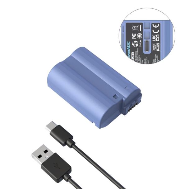 SmallRig EN-EL15c Ioni di Litio 2400 mAh