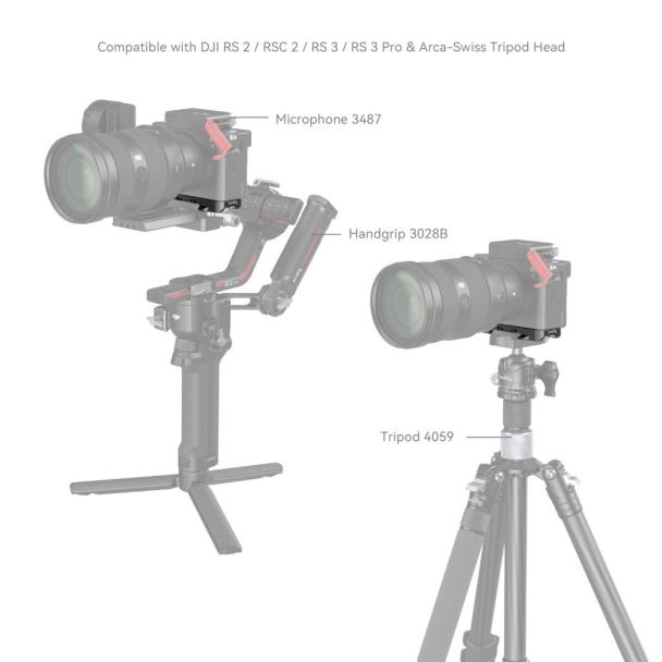 SmallRig 4438 accessorio per la montatura delle macchine fotografiche Piastra di montaggio