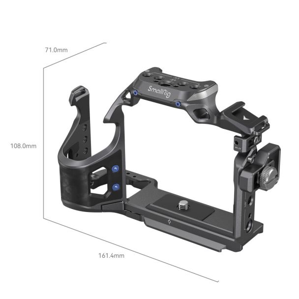 SmallRig 4308 custodia per macchine fotografiche 1/4, 3/8" Nero