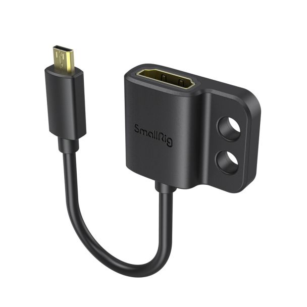 SmallRig 3021 cavo HDMI 0,14 m HDMI tipo D (Micro) HDMI tipo A (Standard) Nero