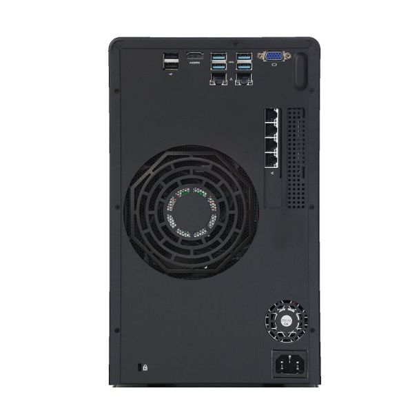 Promise Technology VTrak N1008 Storage server Desktop Intel® Core™ i5 i5-8500 32 GB DDR4 112 TB HDD Black