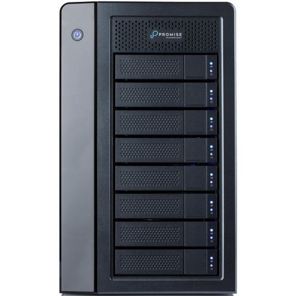 Promise Technology VTrak N1008 Storage server Desktop Intel® Core™ i5 i5-8500 32 GB DDR4 15.36 TB SSD Black