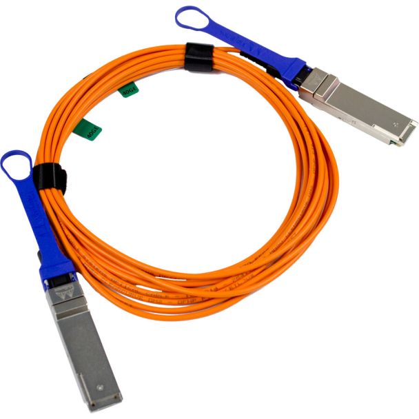 Atto CBL-0310-005 InfiniBand/fibre optic cable 5 m QSFP Orange