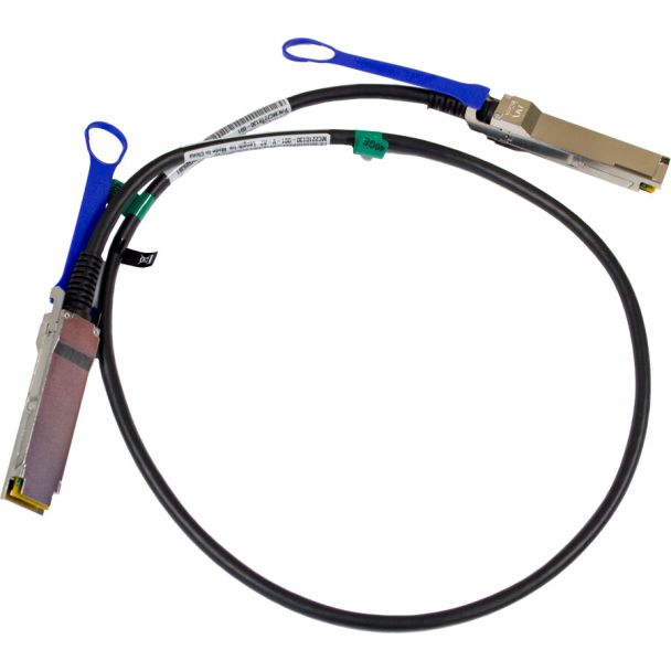 Atto CBL-0130-001 InfiniBand/fibre optic cable 1 m QSFP Black