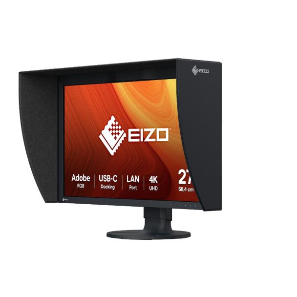 EIZO ColorEdge CG2700X computer monitor 68.6 cm (27") 3840 x 2160 pixels 4K Ultra HD LCD Black