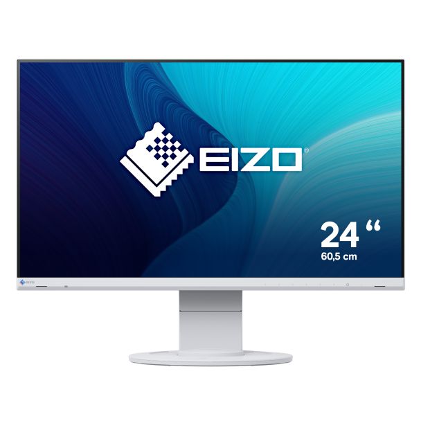 EIZO FlexScan EV2460-WT Monitor PC 60,5 cm (23.8") 1920 x 1080 Pixel Full HD LCD Bianco