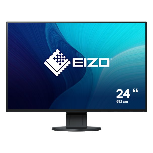 EIZO FlexScan EV2456-BK Monitor PC 61,2 cm (24.1") 1920 x 1200 Pixel WUXGA LED Nero