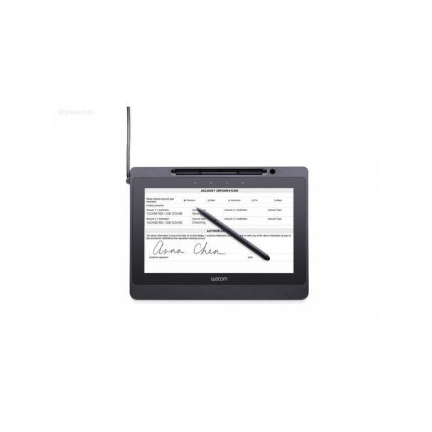 Wacom DTU1141B + Sign Pro PDF 26.9 cm (10.6") Black LCD