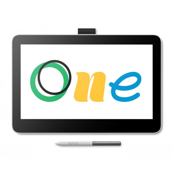 Wacom One 13 touch graphic tablet White 2540 lpi 294 x 165 mm USB