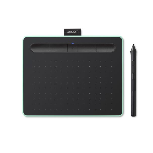 Wacom Intuos S tavoletta grafica Nero, Verde 2540 lpi (linee per pollice) 152 x 95 mm USB/Bluetooth