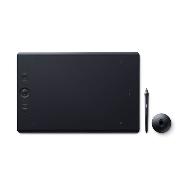 Wacom Intuos Pro tavoletta grafica Nero 5080 lpi (linee per pollice) 311 x 216 mm USB/Bluetooth