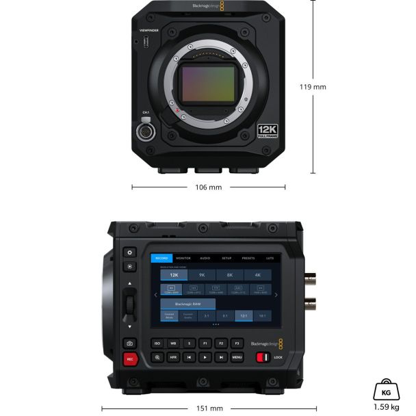 Blackmagic design Blackmagic PYXIS 12K EF