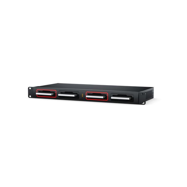 Blackmagic Design Cloud Dock 4 Box esterno SSD Nero 2.5"