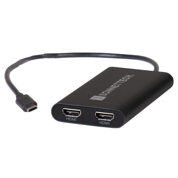 Sonnet USBC-DHDMI cavo e adattatore video USB tipo A 2 x HDMI Nero