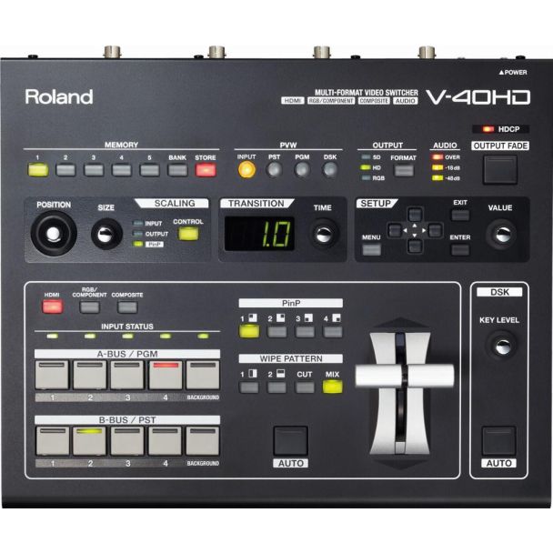 Roland V-40HD video mixer Full HD