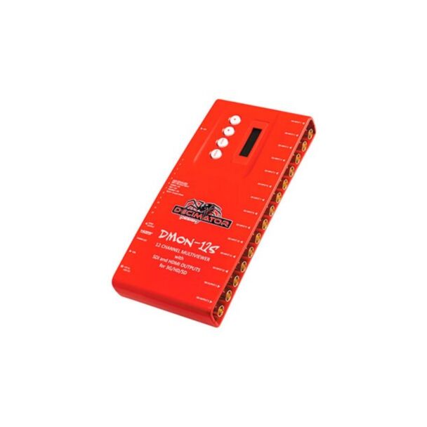Decimator Design DMON-12S Red 1920 x 1080 pixels NTSC, PAL Built-in display LCD