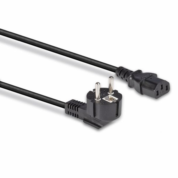 Lindy 30336 cavo di alimentazione Nero 3 m CEE7/7 Accoppiatore C13