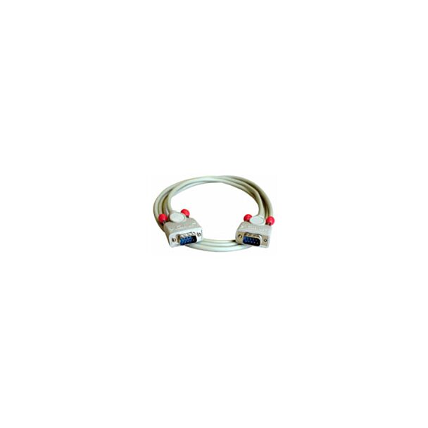 Lindy 9 pol. RS232 1:1 Kabel 2m signal cable White