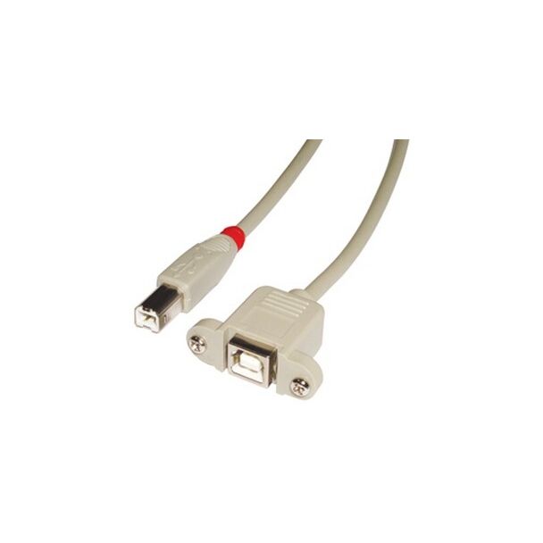 Lindy 31801 cavo USB USB 2.0 1 m USB B Grigio