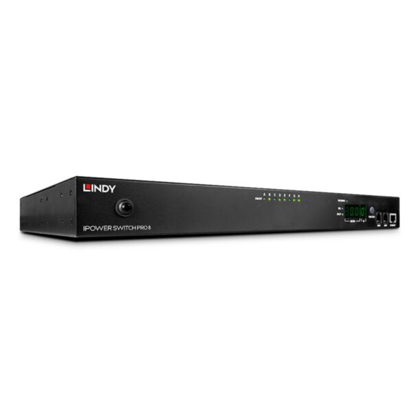 Lindy 32659 prolunghe e multiple 8 presa(e) AC Interno Nero