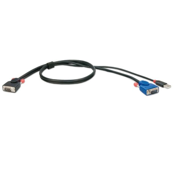 Lindy 33772 VGA cable 3 m VGA (D-Sub) Black