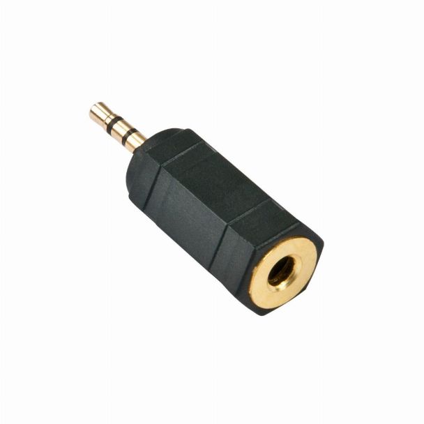 Lindy 35622 cable gender changer 2.5mm 3.5mm Black