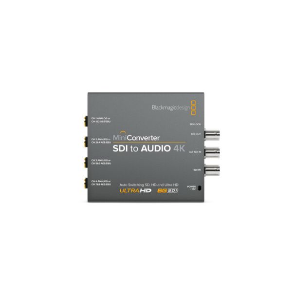 Blackmagic Design Mini Converter SDI to Audio 4K Convertitore video attivo 3840 x 2160, -