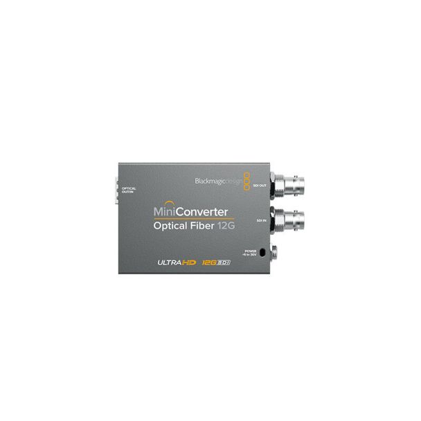 Blackmagic Design Mini Converter Optical Fiber 12G Active video converter 3840 x 2160, -