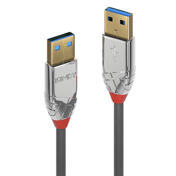 Lindy 36627 USB cable USB 3.2 Gen 1 (3.1 Gen 1) 2 m USB A Grey