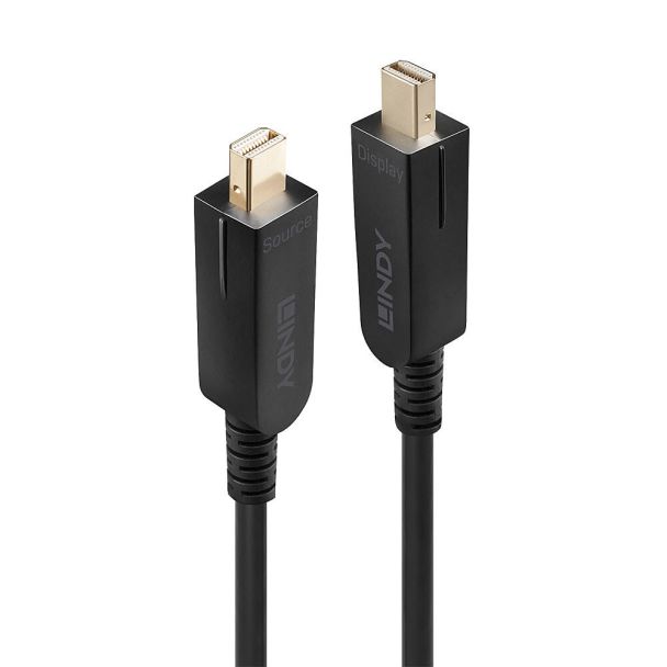 Lindy 38484 cavo DisplayPort 50 m Mini DisplayPort Nero