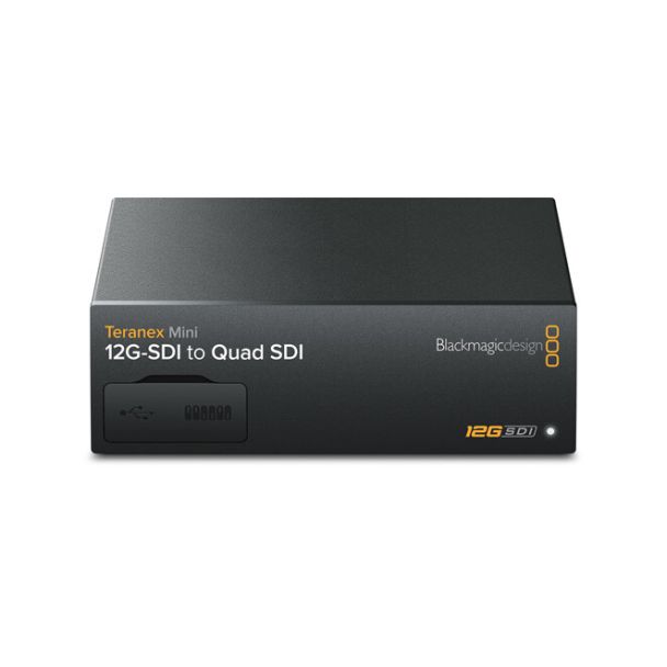 Blackmagic Design Teranex Mini 12G-SDI to Quad SDI Convertitore video attivo 3840 x 2160, -