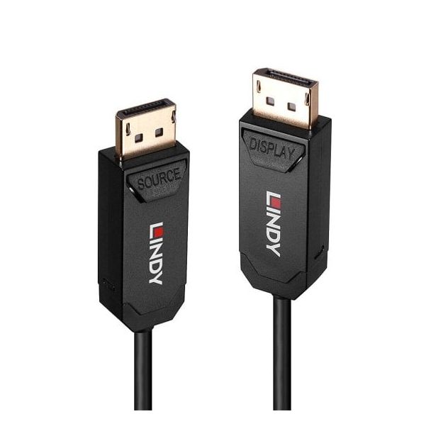 Lindy 38522 DisplayPort cable 20 m Black
