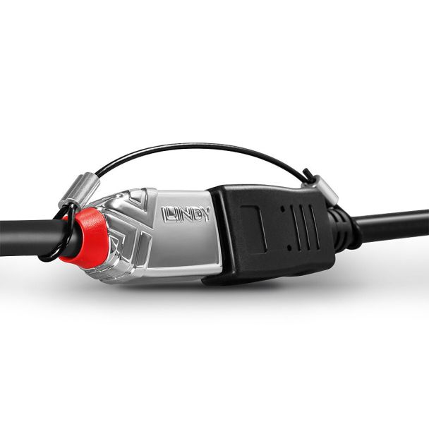 Lindy 40774 cavo di sicurezza Nero 0,15 m