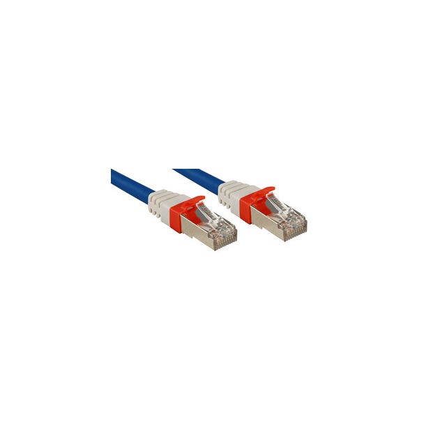 Lindy Cat.6 (A) SSTP / S/FTP PIMF Premium 5.0m networking cable Blue 5 m