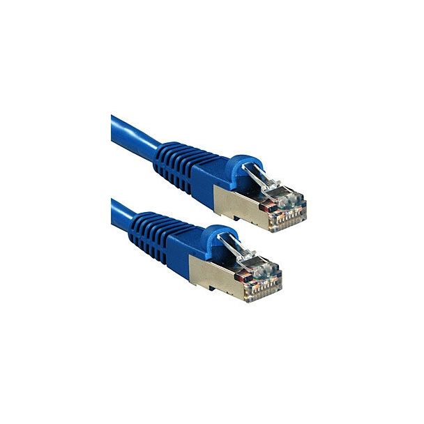 Lindy 47145 networking cable Blue 0.3 m Cat6a S/FTP (S-STP)