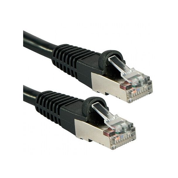 Lindy 47177 cavo di rete Nero 1 m Cat6 S/FTP (S-STP)
