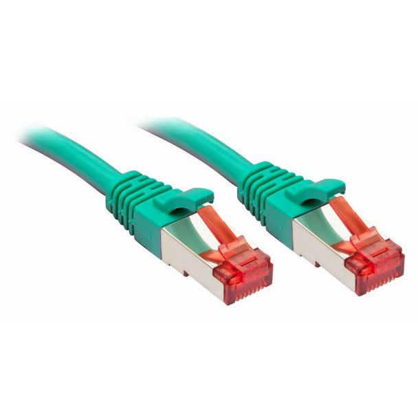 Lindy RJ-45 Cat.6 S/FTP 1m cavo di rete Verde Cat6 S/FTP (S-STP)