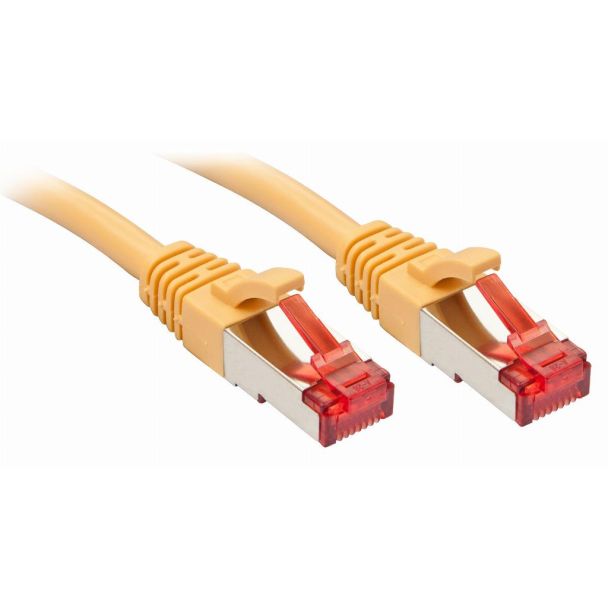 Lindy Rj45/Rj45 Cat6 2m cavo di rete Giallo S/FTP (S-STP)