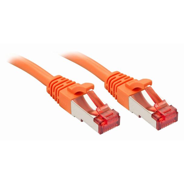 Lindy 47806 networking cable Orange 0.5 m Cat6 S/FTP (S-STP)