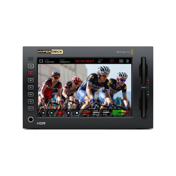 Blackmagic Design HYPERD/RSTEX8KHDR digital video recorder (DVR) Black