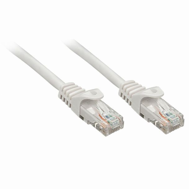 Lindy RJ-45/RJ-45 Cat6 2m cavo di rete Grigio U/UTP (UTP)